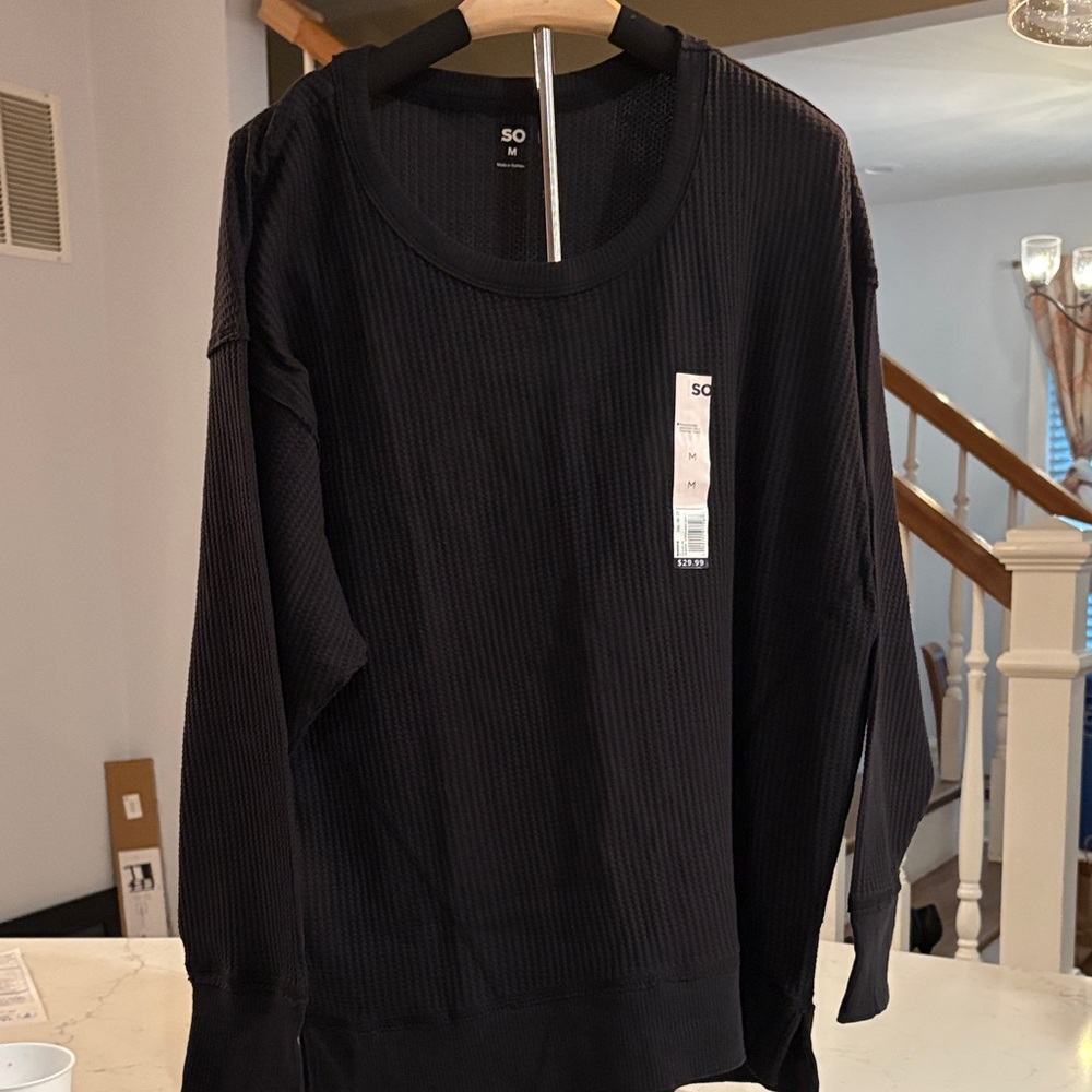 SO Men's Dark Crewneck Sweater